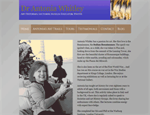 Tablet Screenshot of antoniawhitley.com